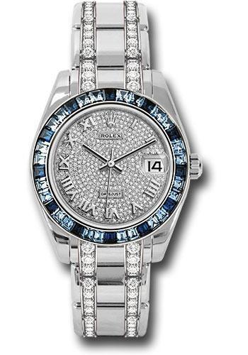 Rolex Datejust Pearlmaster 34mm Watch 81349SA dprdp