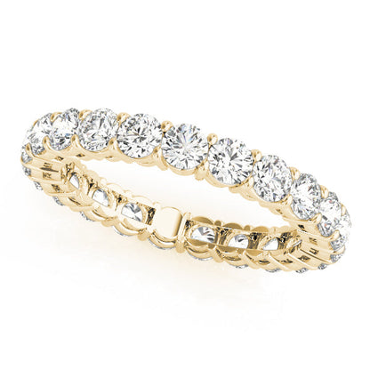 1 1/2 ct tw 14kt Gold Diamond Eternity Band F Color VS Clarity Diamonds Size 8